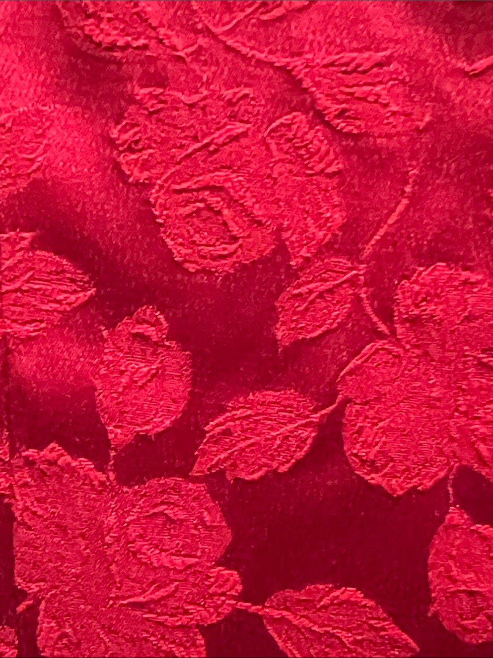 Nicole Miller Red Floral Slip Maxi Dress - Picture 4 of 4
